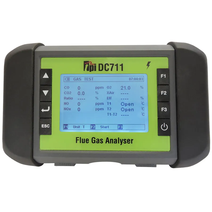TPI DC711N spalovací analyzátor