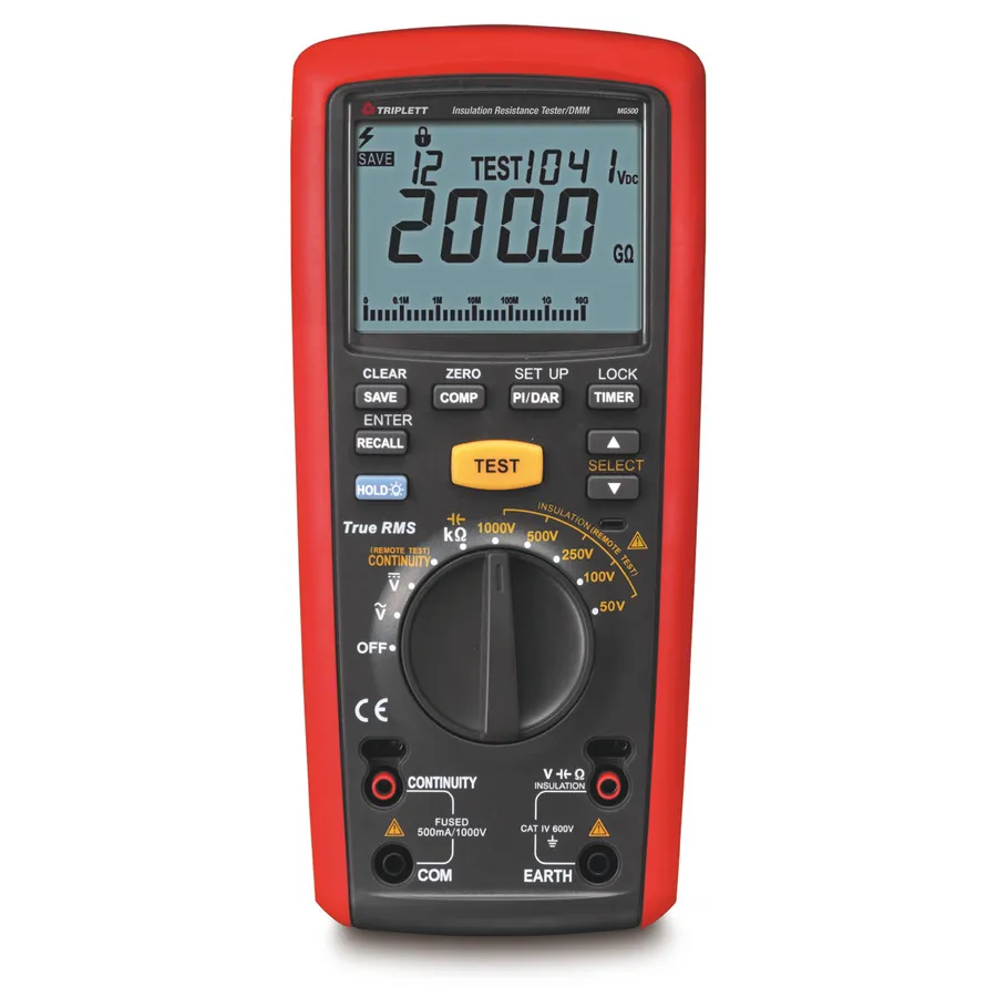 Triplett MG500 tester izolačního odporu