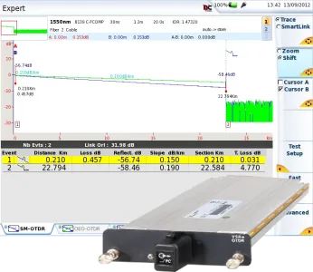 Viavi E8138C-65 modul OTDR EVO