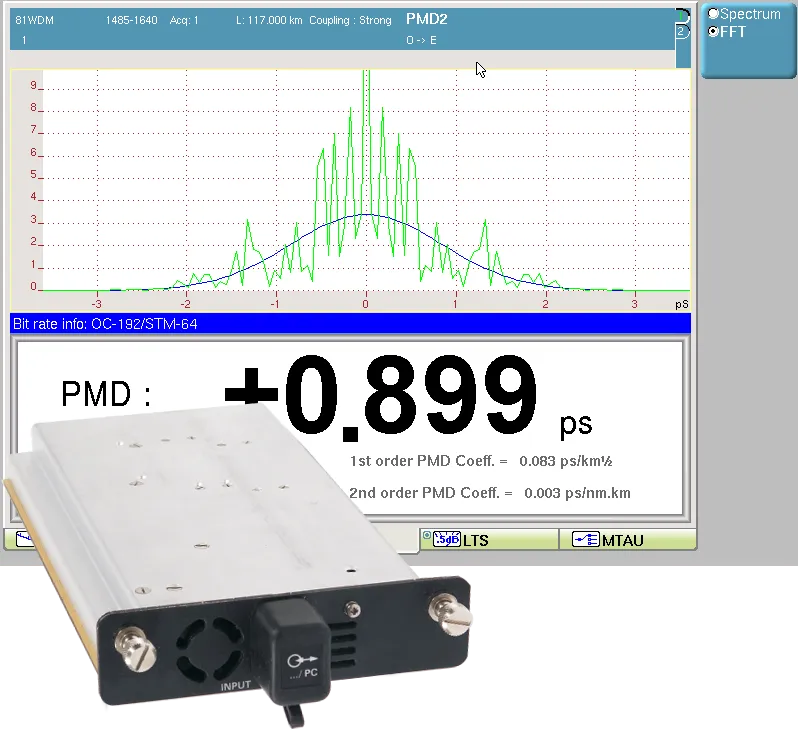 Modul testování PMD Viavi E81IPMD