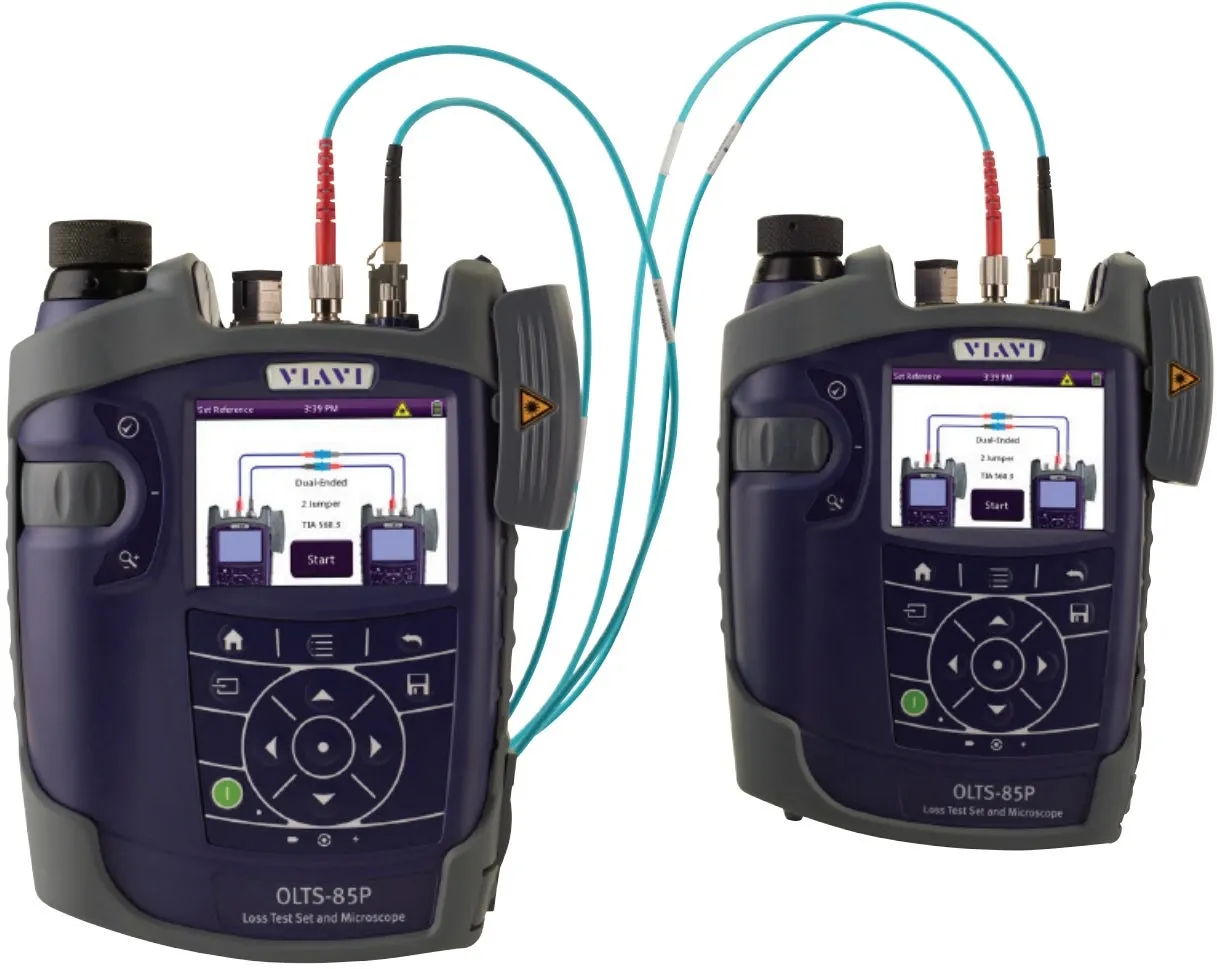 Souprava Viavi OLTS-85 Quad pro testování optických ztrát