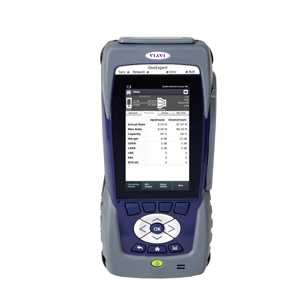 Viavi ONX-580 Tester služby širokopásmového připojení